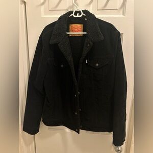 Levi's Black Lightweight Shirt Jacket